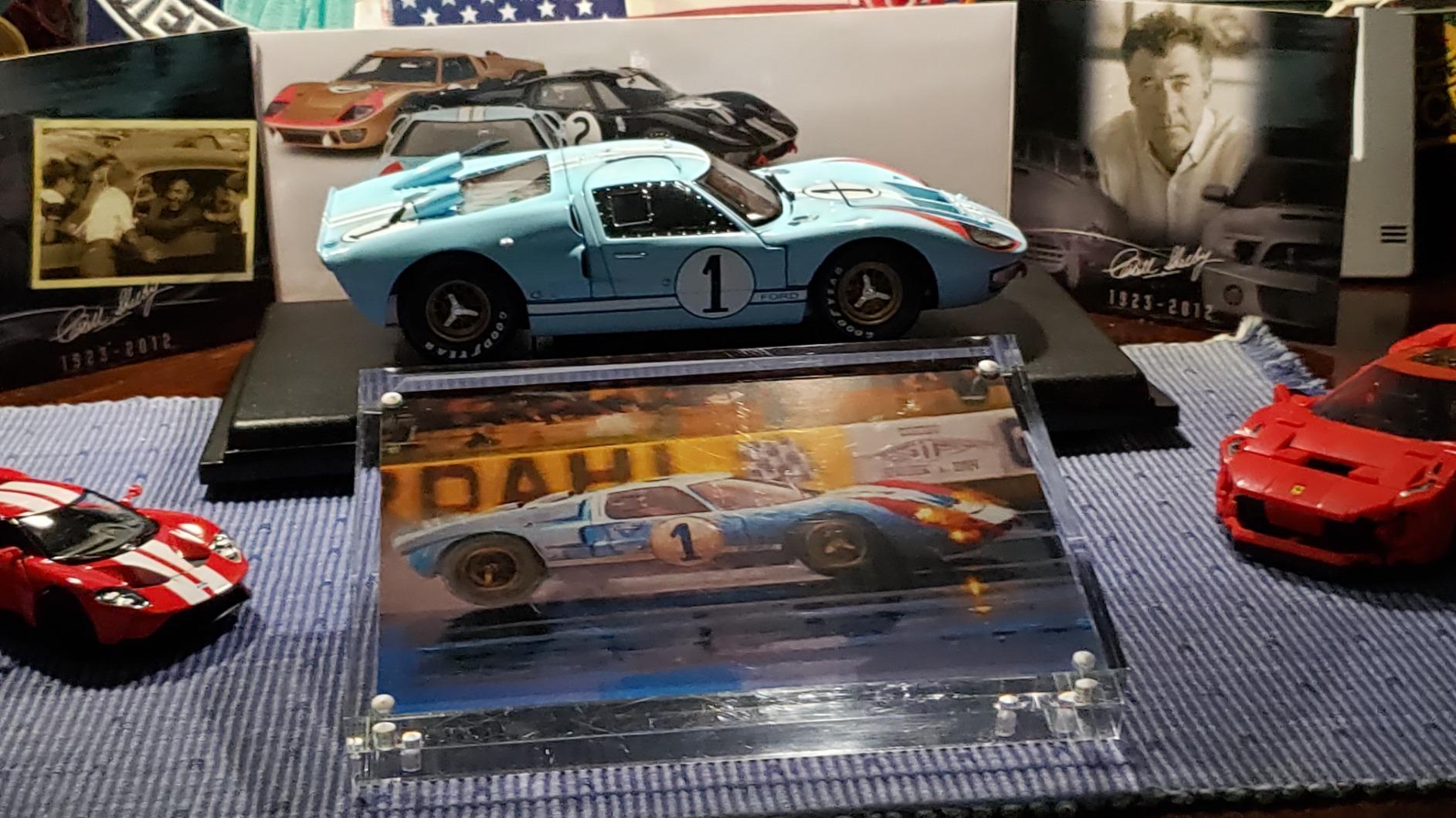 1966 Ford GT 40 MK II RHD #1 Light Blue Miles - Hulme Le Mans 1/18 Diecast Model Car by Shelby Collectibles customer photo 1