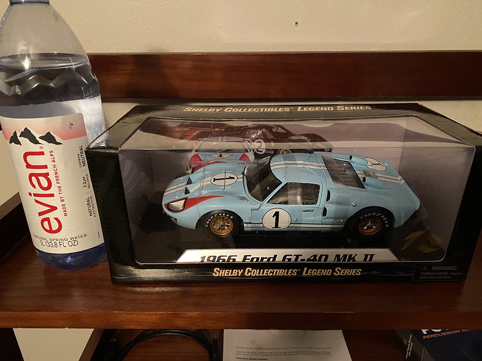 1966 Ford GT 40 MK II RHD #1 Light Blue Miles - Hulme Le Mans 1/18 Diecast Model Car by Shelby Collectibles customer photo 2
