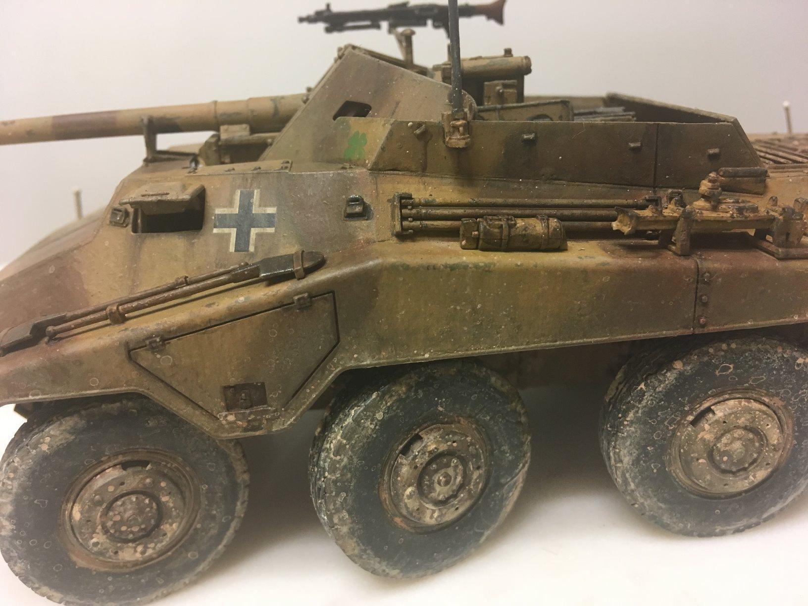 Dragon Models Sd.Kfz.234/4 Panzerspahwagen Tank Model Building Kit Premium Edition, 1:35 Scale customer photo 2