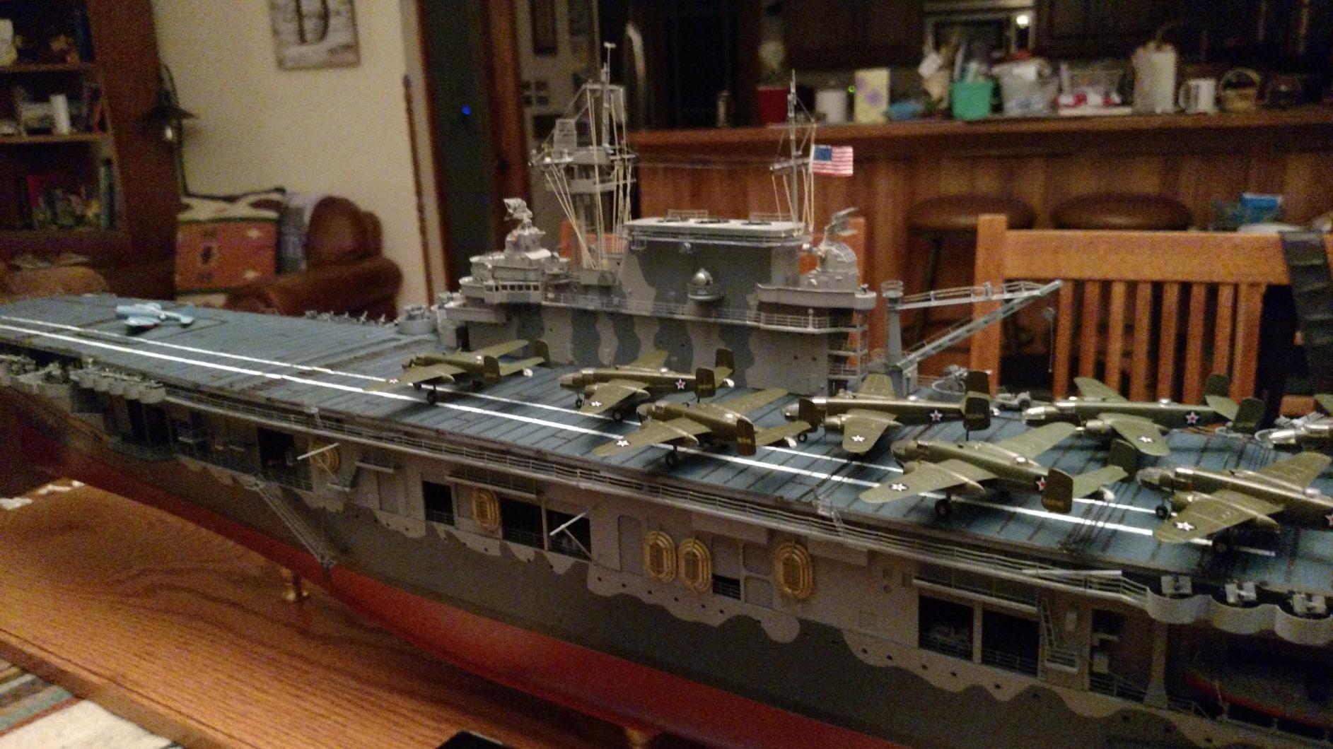 Mil-Com Merit 1/200 USS Hornet CV-8 #62001 customer photo 2