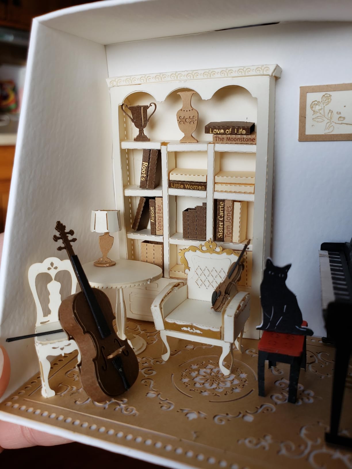 Paper Nano Music Room Building Kit customer photo 1