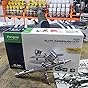 Fengda High Precision Detail Control FE-180/BD-180 Dual Action Gravity Airbrush, 0.2mm Tip, 9ml Funnel Fluid Cup, Air Control Valve customer photo 1