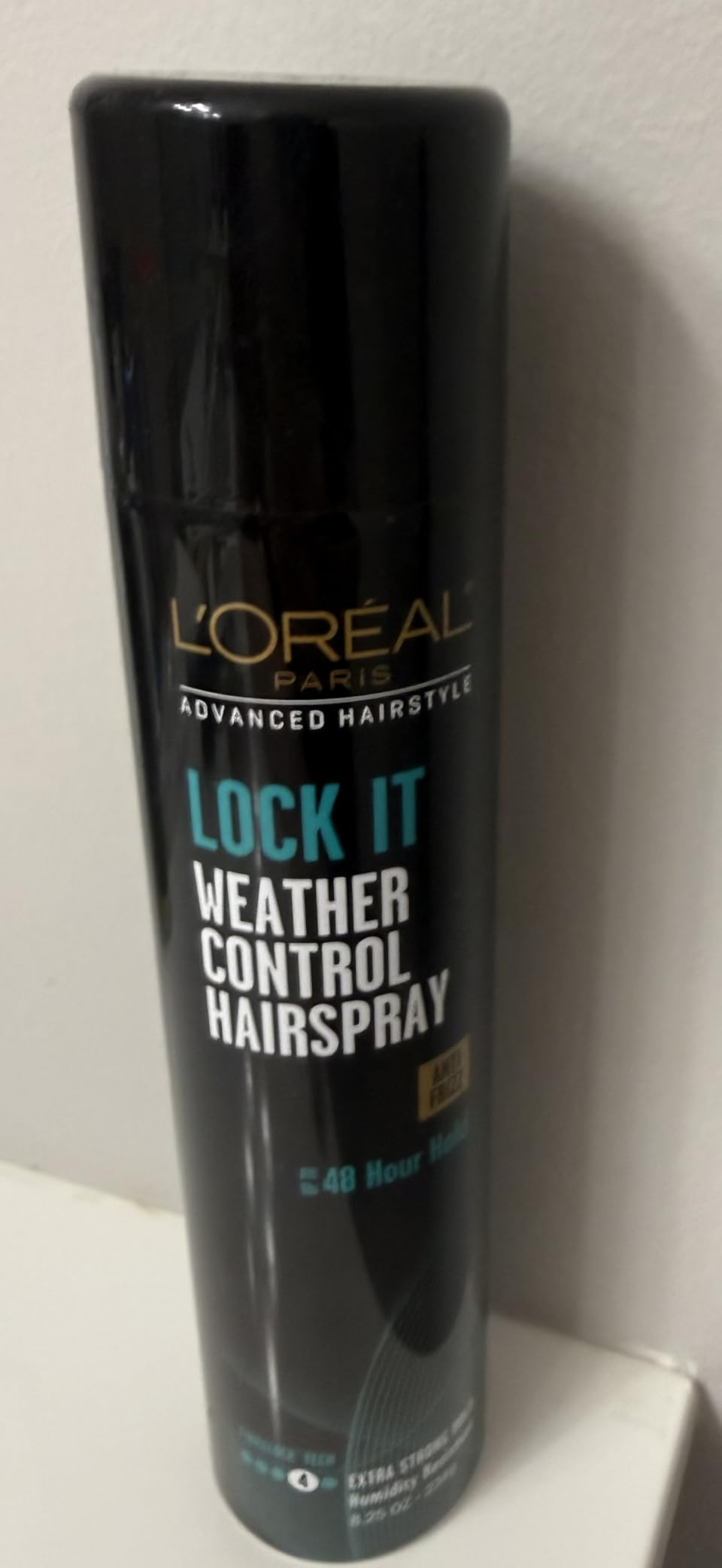 LOCK IT Weather Control Hairspray, 48-Hour Extra Strong Hold Formula with Humidity Resistant Frizz Control, Lightweight Finishing Spray for All Hair Types, 8.25 oz customer photo 1