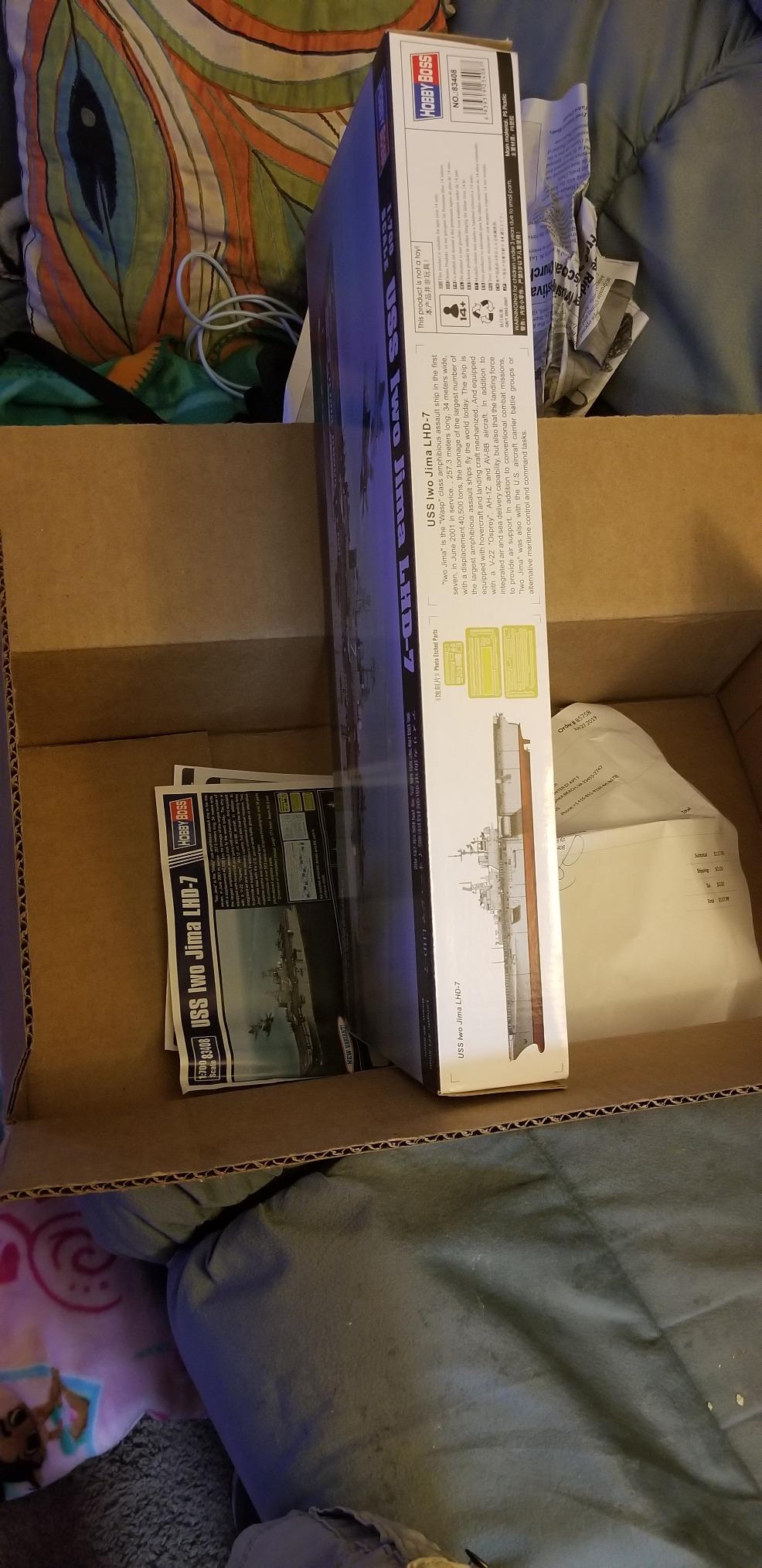 Hobby Boss USS Iwo Jima LHD-7 Assault Ship Model Kit customer photo 2