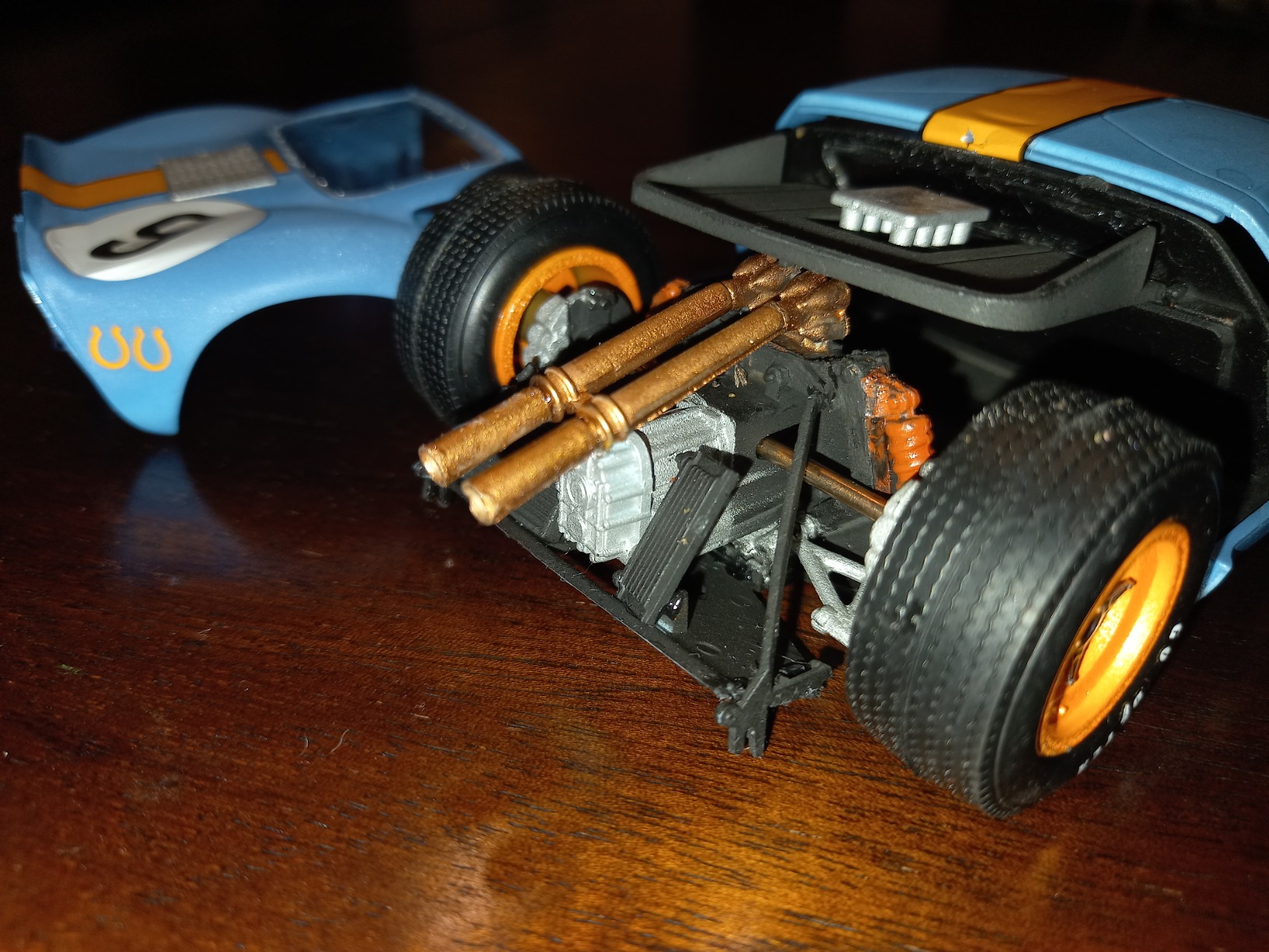 Fujimi Model 1/24 Real Sports Car Series No.97 Ford GT40 '68 Le Mans Victory Cars customer photo 2