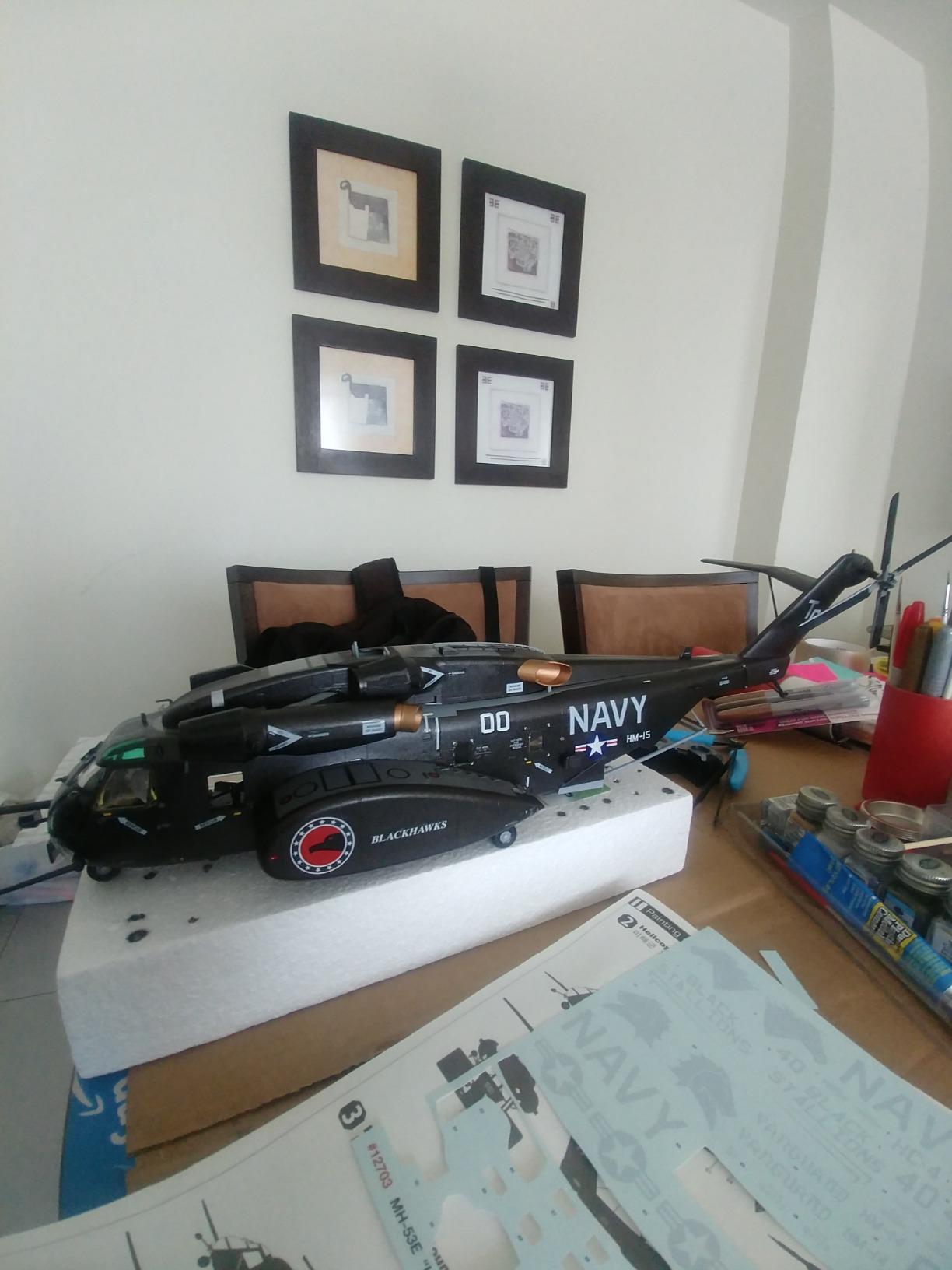 Academy 1/48 Scale Model kit 1/48 MH-53E SEA Dragon 12703 customer photo 3