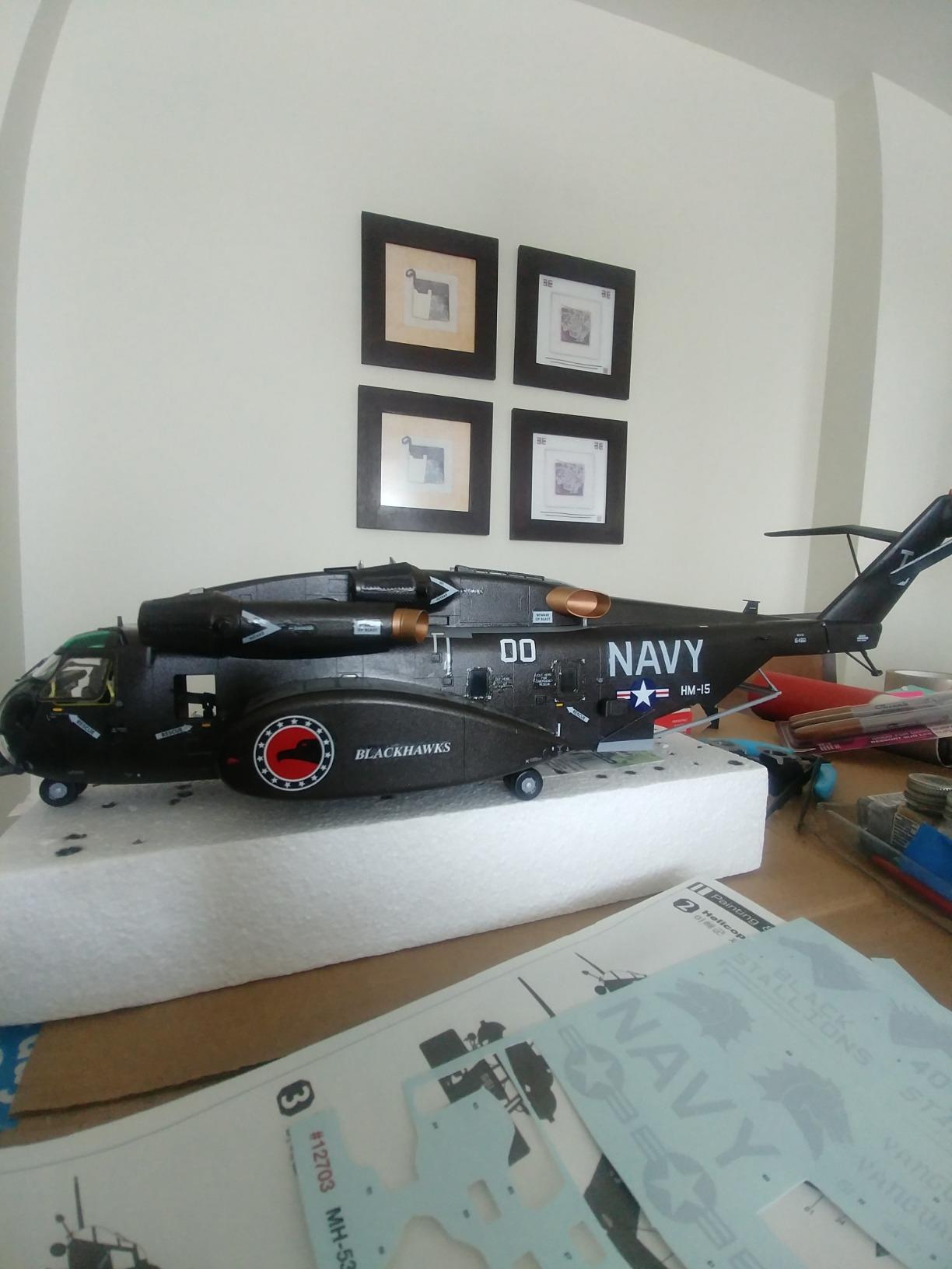 Academy 1/48 Scale Model kit 1/48 MH-53E SEA Dragon 12703 customer photo 4