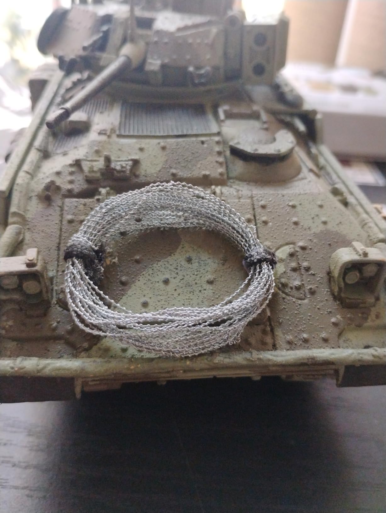 Battlefield Model Barbed Wire - 3M Metal Razor Wire for Miniature Bases and Wargame Terrain customer photo 1