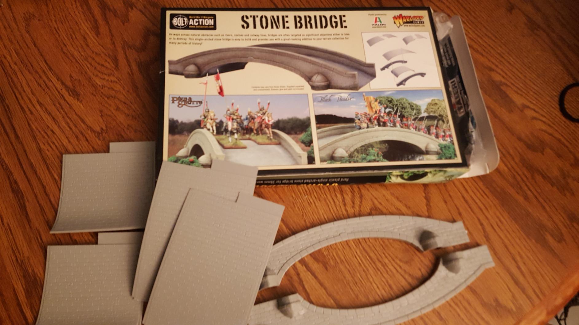 Warlord Bolt Action Stone Wall 1:56 WWII Military Wargaming Diorama Plastic Model Kit, Small customer photo 2