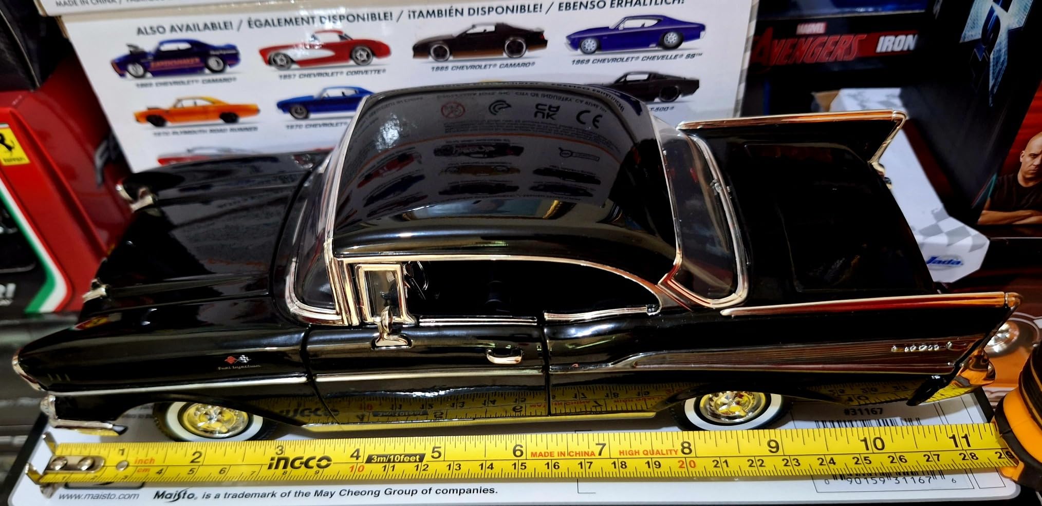1957 Chevrolet Bel Air Black 