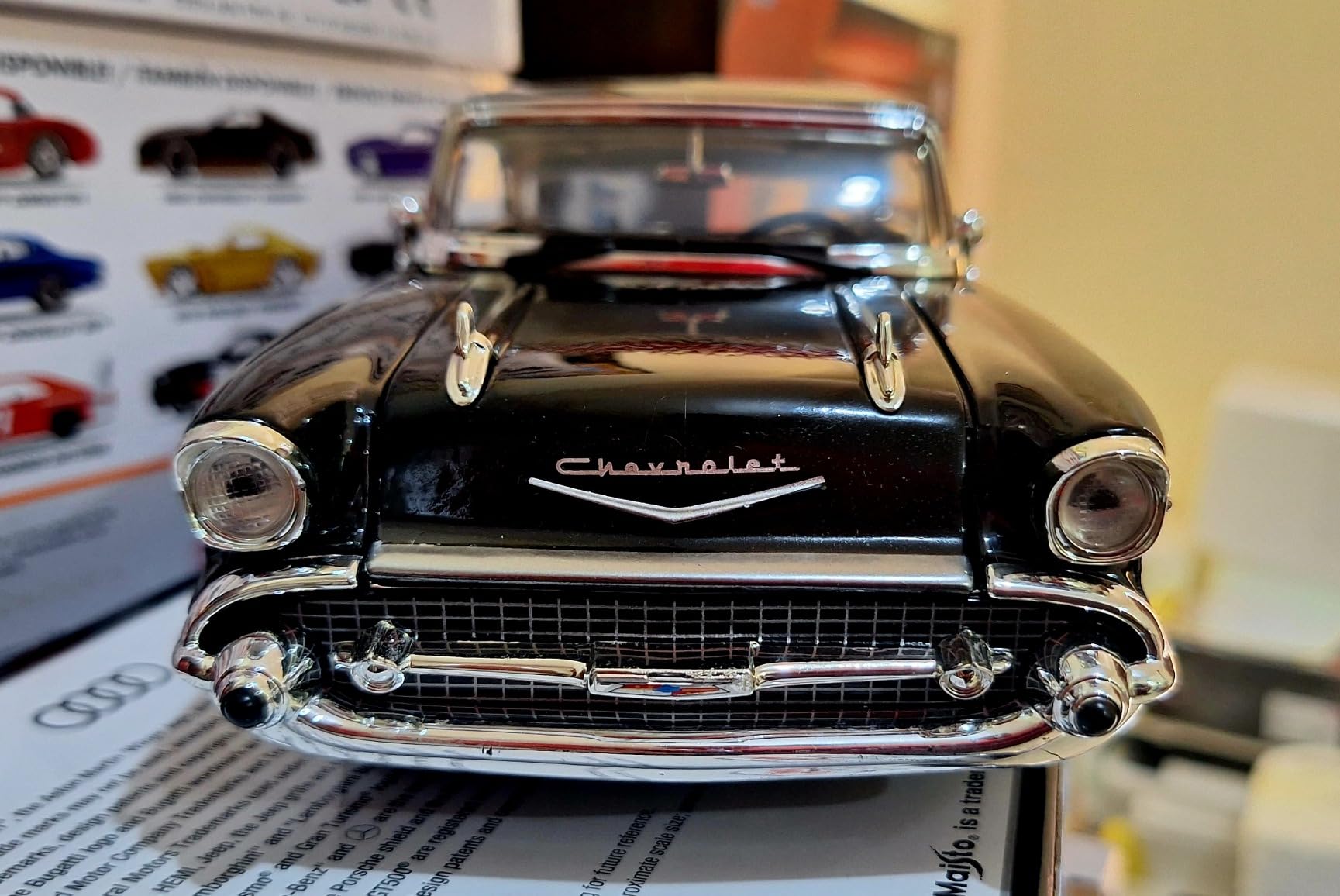 1957 Chevrolet Bel Air Black 