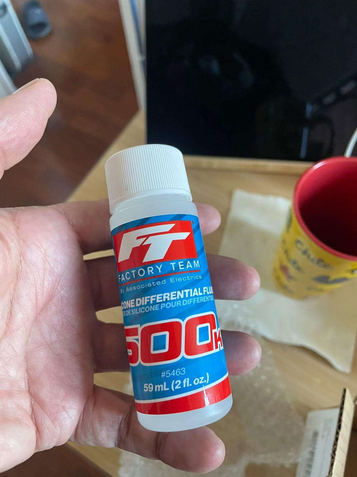 Team Associated FT Silicone Diff Fluid, 500,000 CST, ASC5463 customer photo 1