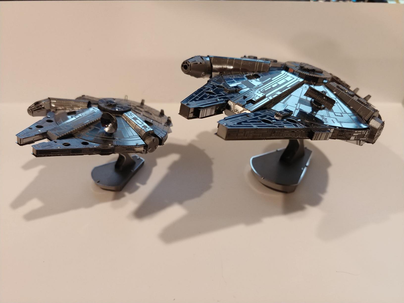 Fascinations ICONX Premium Series Star Wars Millennium Falcon 3D Metal Model Kit customer photo 1