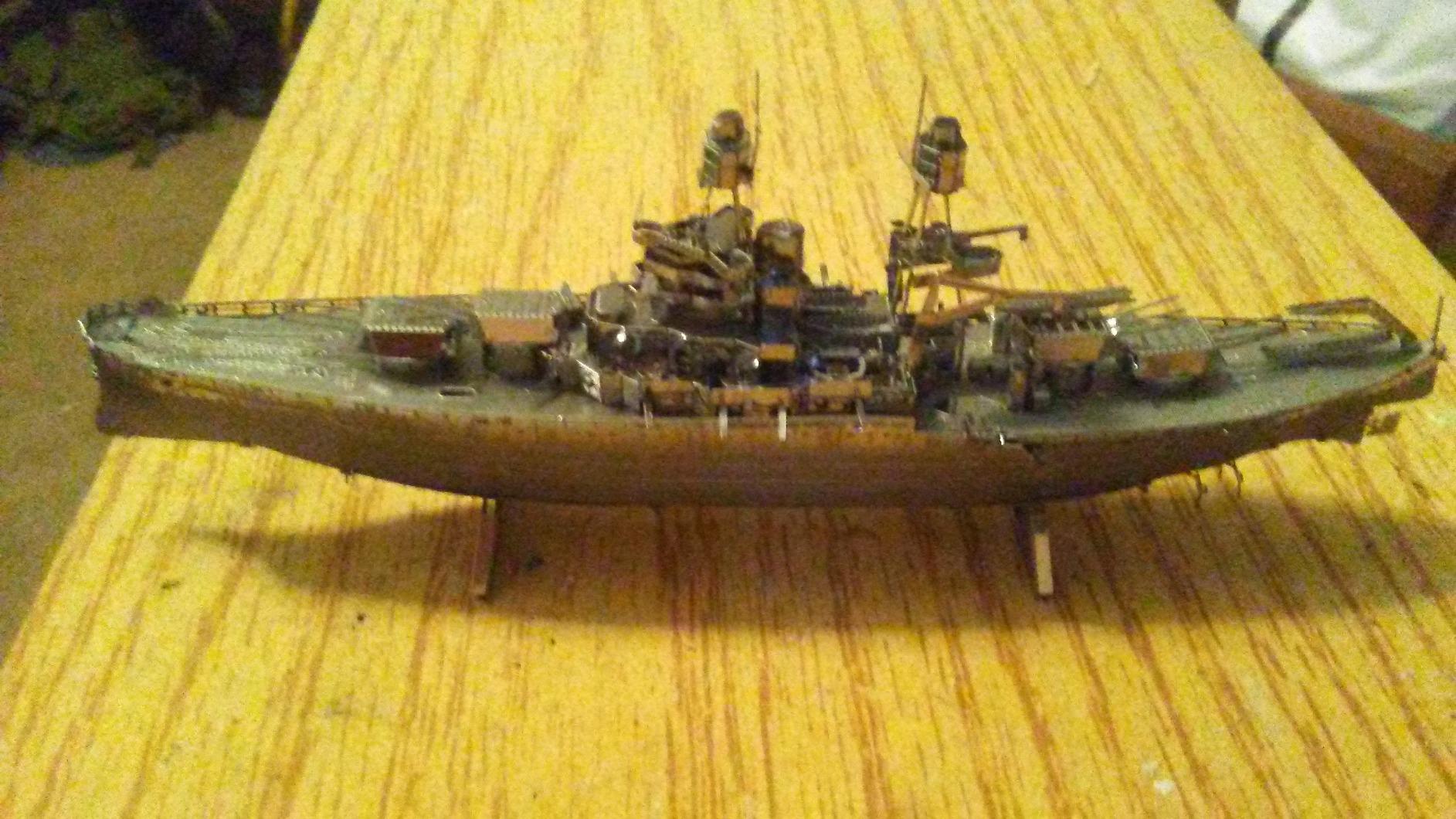 Metal Earth Military USS Arizona Ship 3D Metal Model Kit customer photo 2