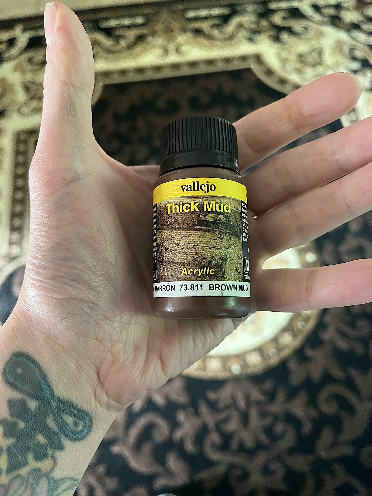 Vallejo - Weathering FX | Russian Thick Mud 40 ml. (1.35 fl.oz.) | Permanent Pigments and Water Based Acrylic Resins | Ideal for Miniatures, Scale Models & Dioramas customer photo 2