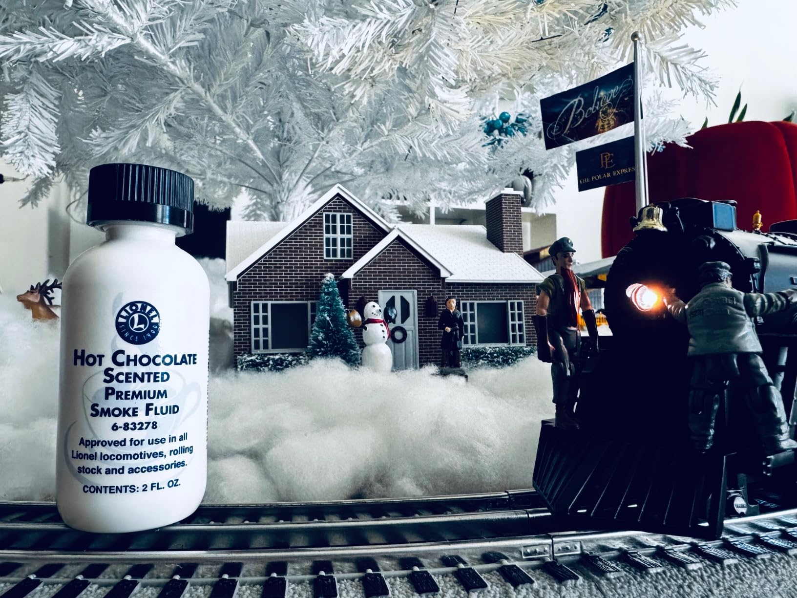 Lionel Model Train Accessories, Unscented Premium Smoke Fluid customer photo 1