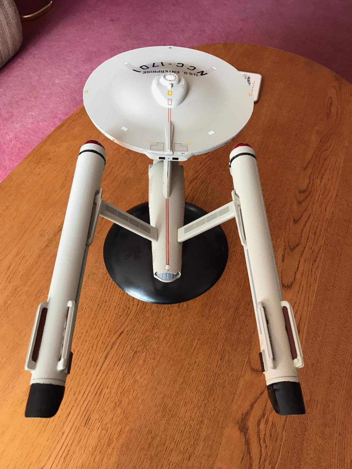 AMT Star Trek Classic U.S.S. Enterprise (50th Anniversary Ed) 1:650 Scale Model Kit customer photo 1