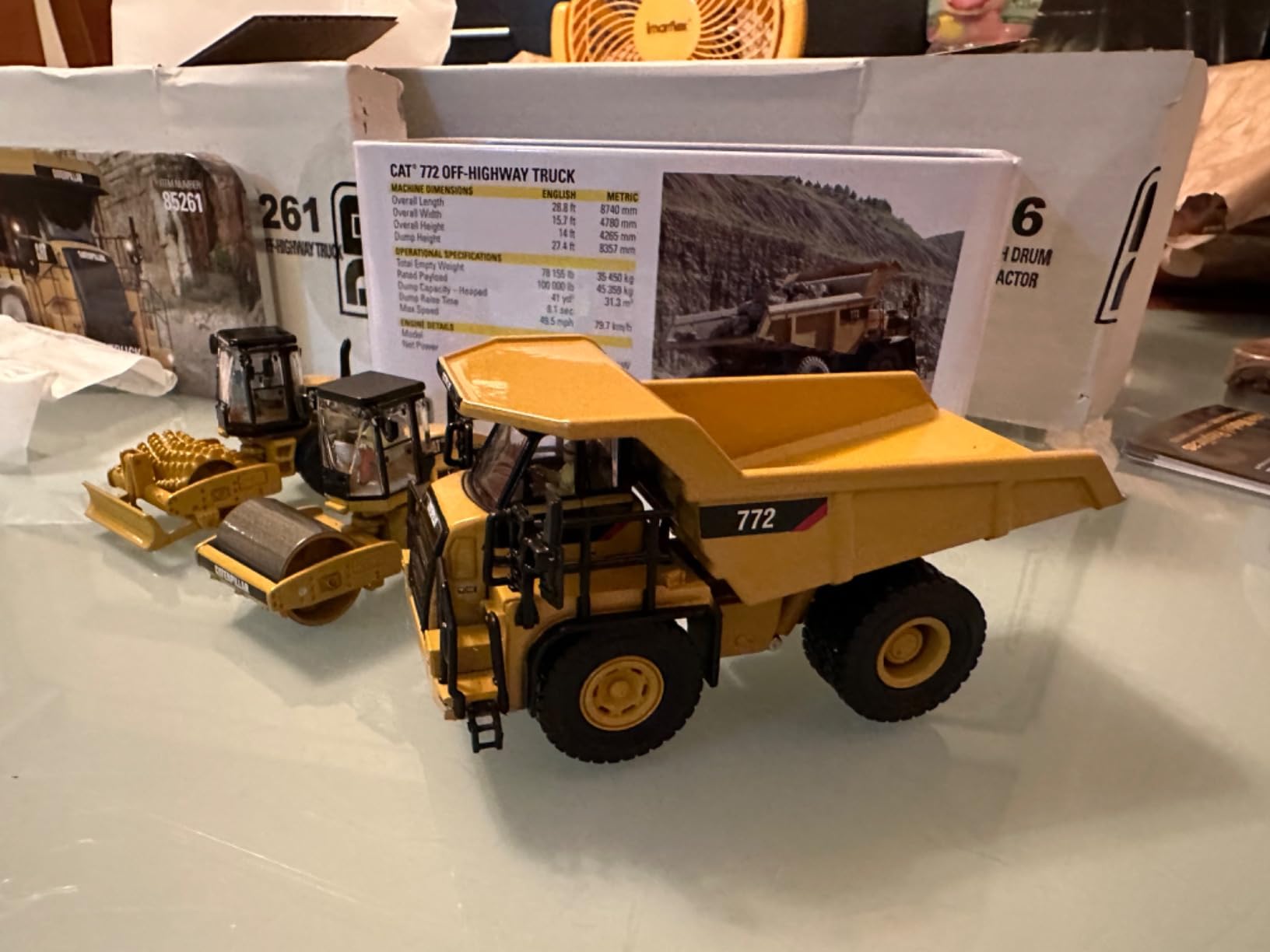 Caterpillar 772 Off Highway Truck HO Series Vehicle customer photo 2