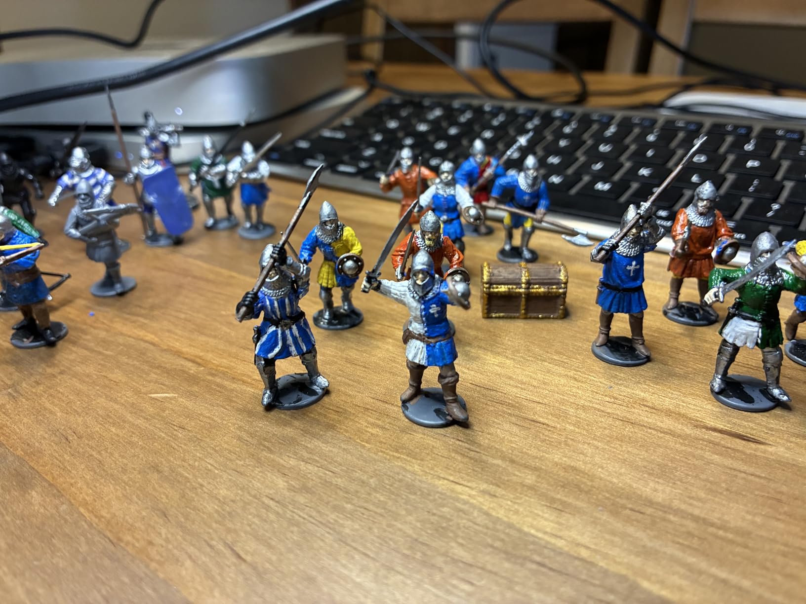 Perry Miniatures - Set AO 50 Agincourt French Infantry 1415-29 Plastic 28mm Toy Soldiers Set customer photo 1