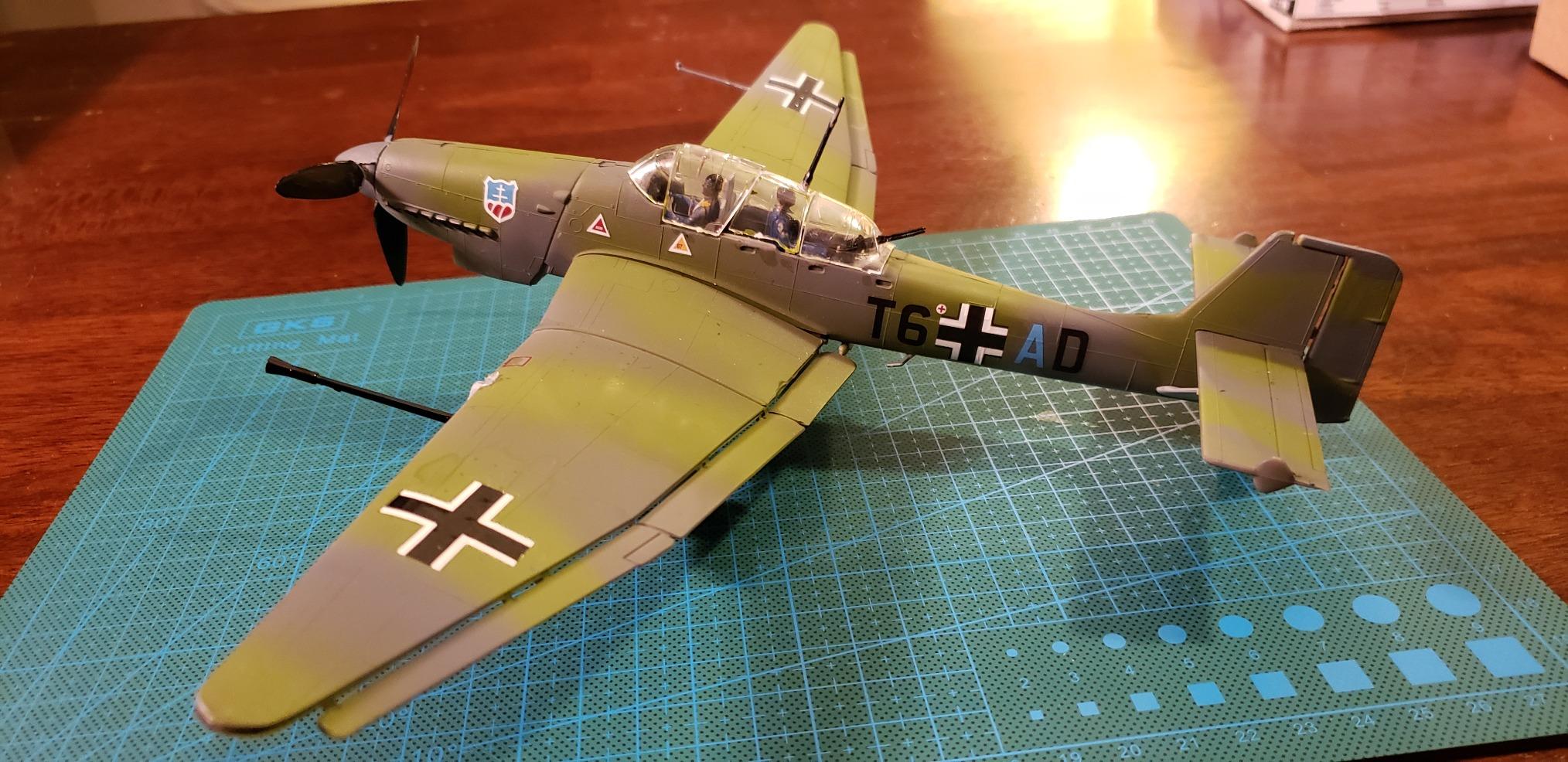 Revell Stuka Ju 87G-1 Tank Buster Plastic Model Kit customer photo 5