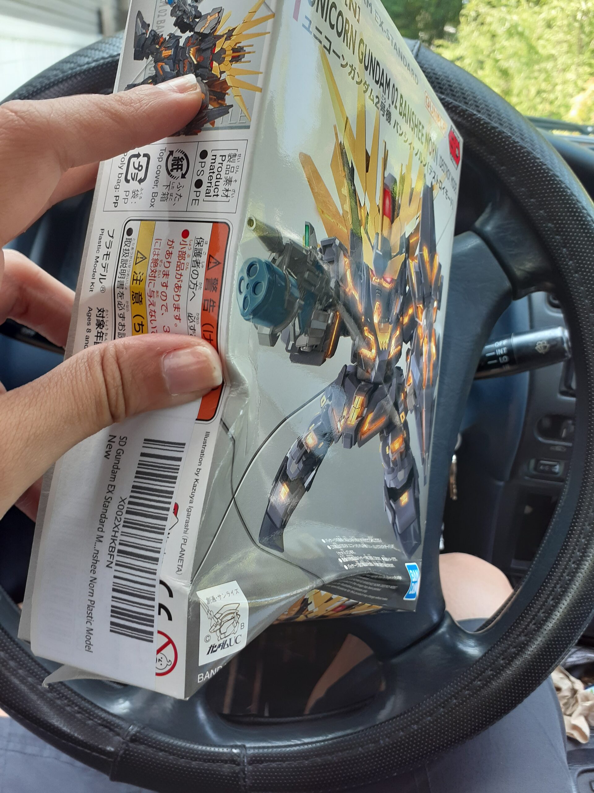 Bandai Hobby SD Ex-Standard 015 Unicorn Gundam 02 Banshee Norn (Destroy Mode) Gundam Unicorn Action Figure customer photo 1
