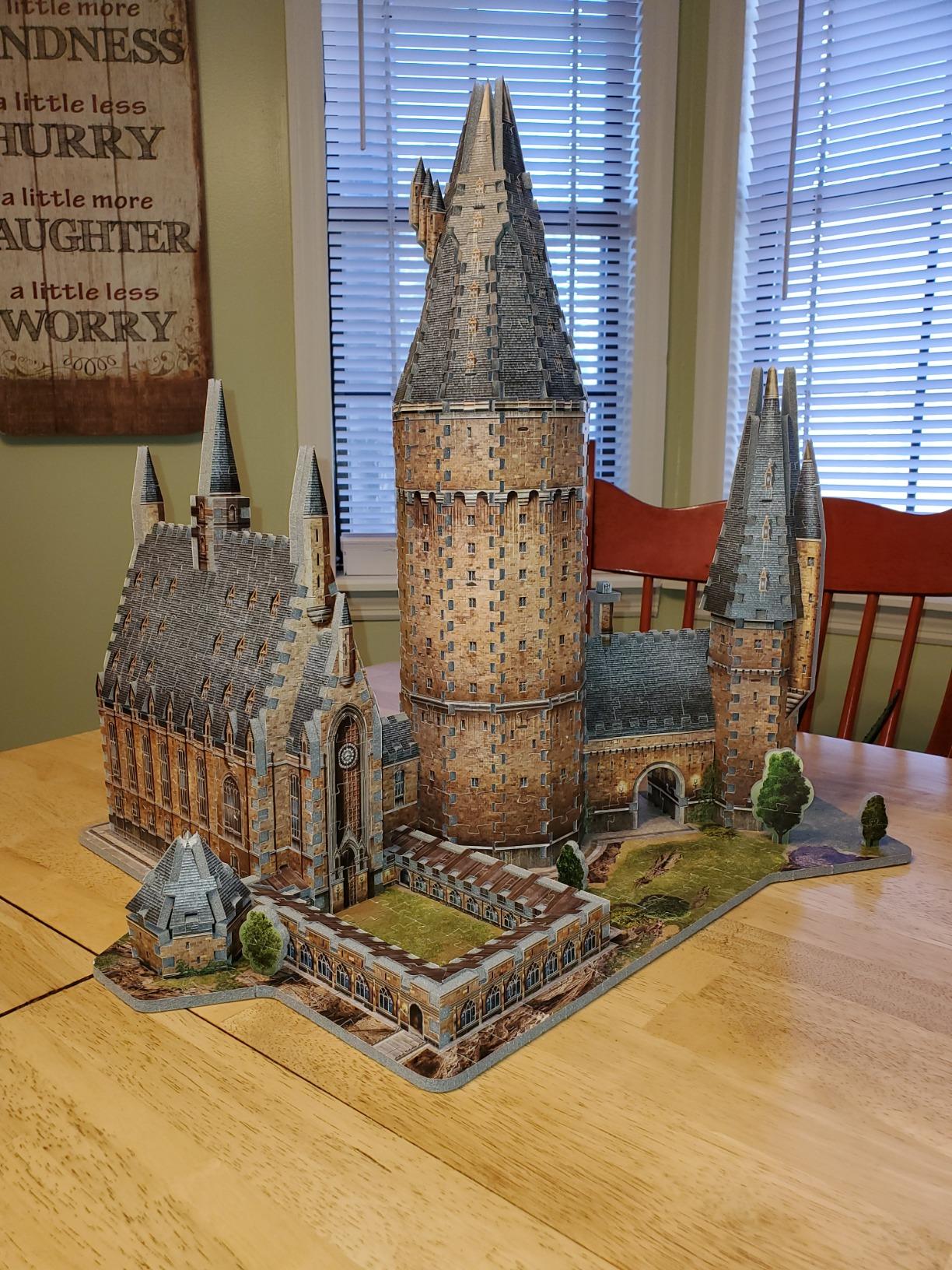 Wrebbit3d Hogwarts Castle 3D Puzzle for Teens and Adults | Great Hall Astronomy Tower Bundle | 1725 Jigsaw Puzzle Pieces | Not Just an Ordinary Model Kit for Adults | Great Gift for Harry Potter Fans customer photo 1