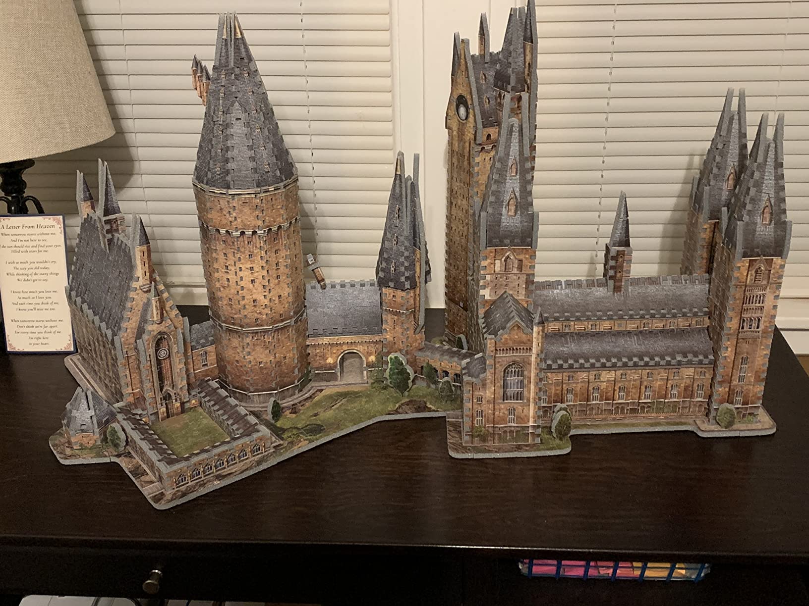 Wrebbit3d Hogwarts Castle 3D Puzzle for Teens and Adults | Great Hall Astronomy Tower Bundle | 1725 Jigsaw Puzzle Pieces | Not Just an Ordinary Model Kit for Adults | Great Gift for Harry Potter Fans customer photo 2