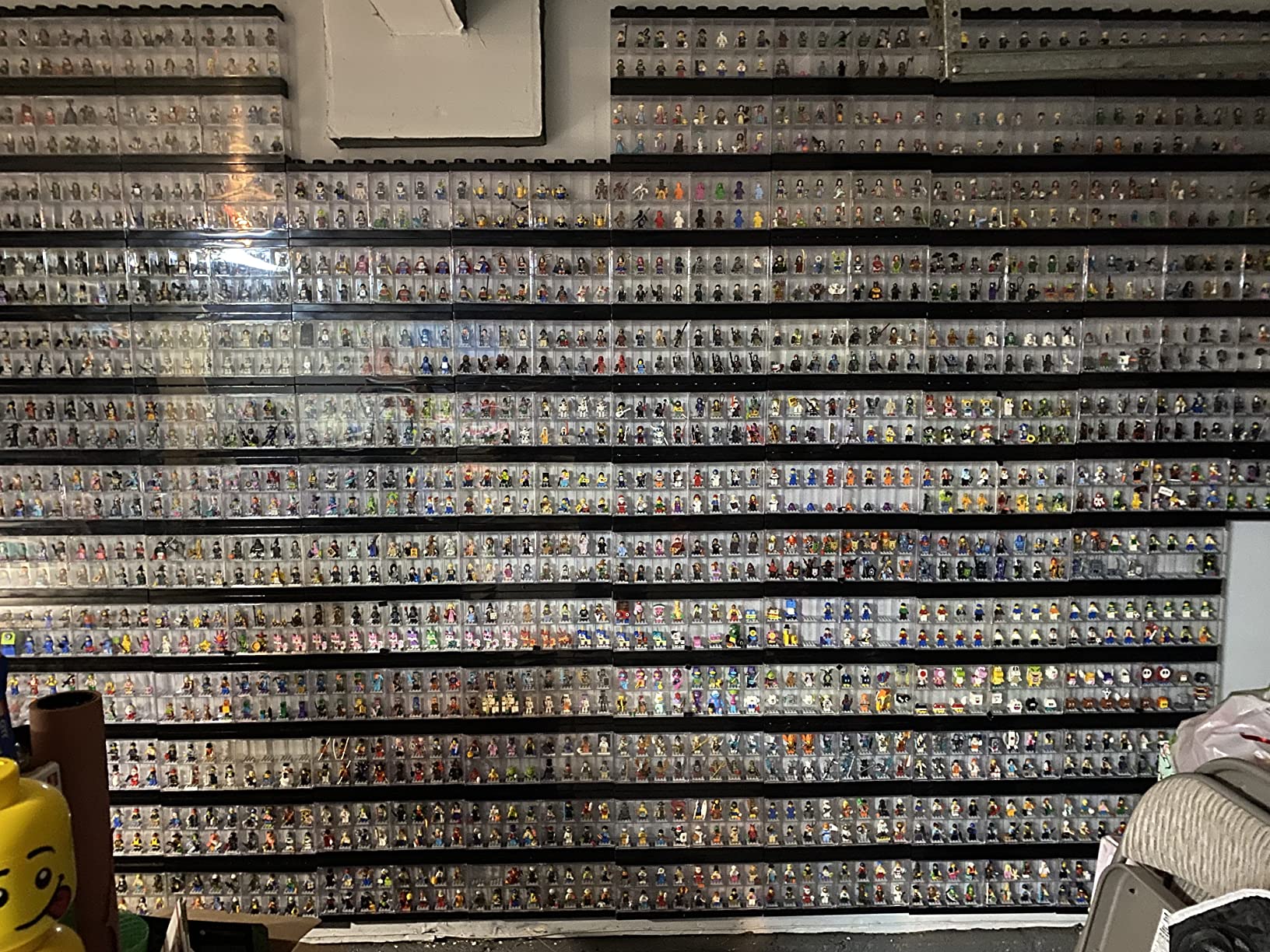 LEGO Minifigure Display Case (Large 3 Pack Black) customer photo 2