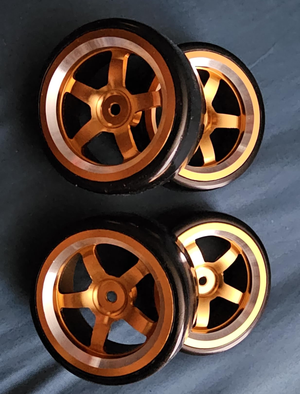 4pcs/Set 1/10 RC Wear-Resisting Drift Tires for HPI HPS Tamiya TT01 TT02 MST 1:10 Drift Racing Car customer photo 1