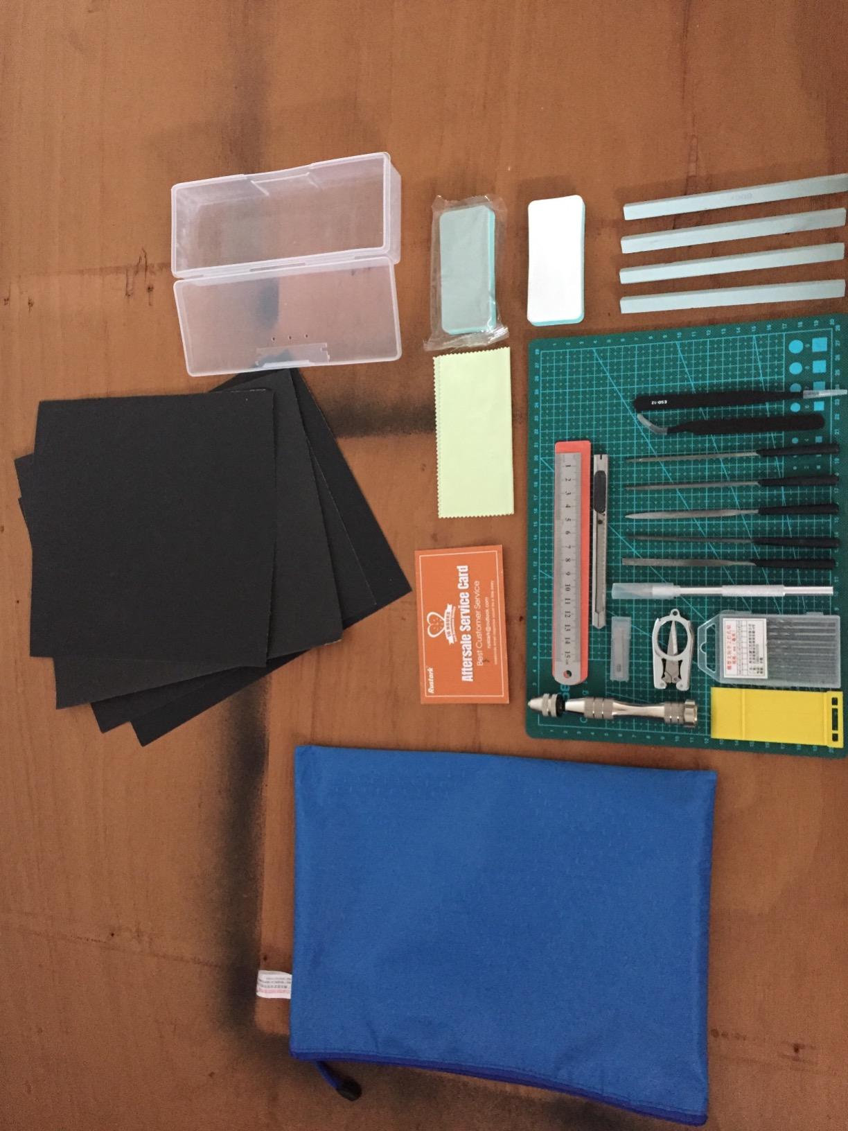 27Pcs Modeler Basic Tools Craft Set Hobby Building Tools Kit for Assembling Miniatures Mecha Car Model Building customer photo 1