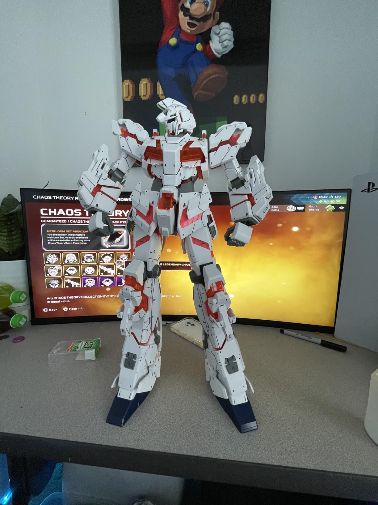 BANDAI Hobby Mega Size 1/48 Unicorn Gundam [Destroy Mode] Gundam UC Model Kit Figure customer photo 2