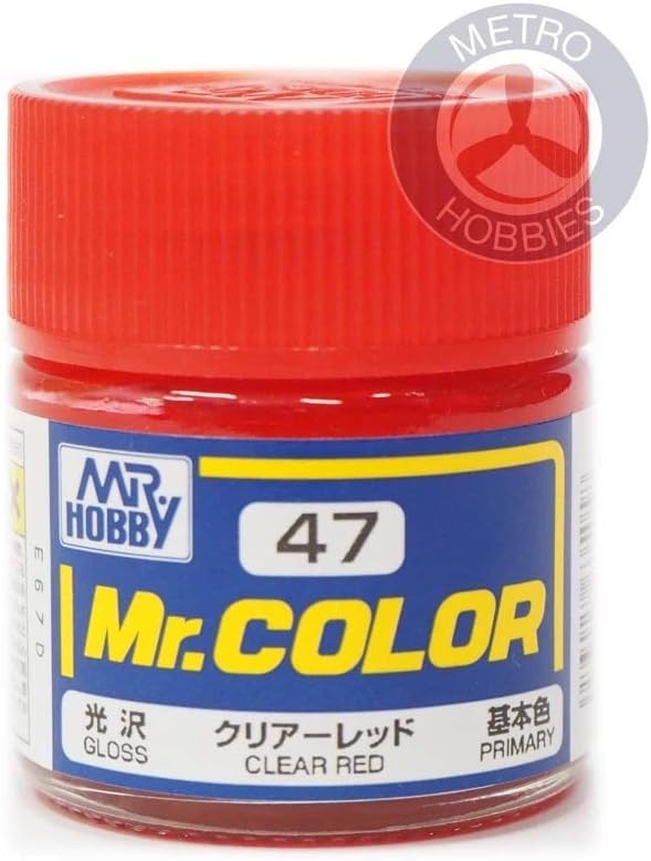 C47 Gloss Clear Red 10ml, GSI Mr. Color customer photo 1