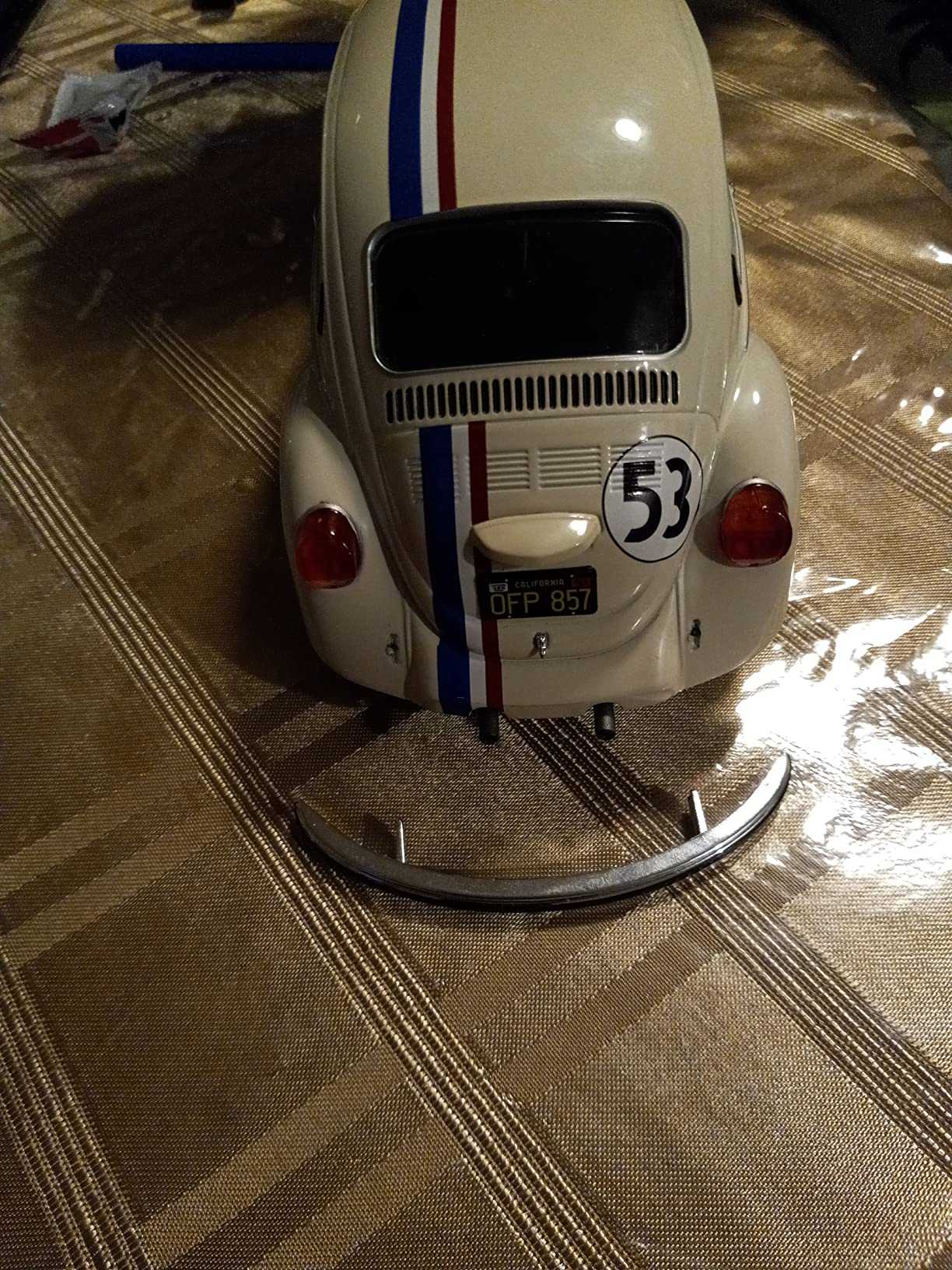 Solido 421184040 VW Käfer Volkswagen 1973 Beetle 1303 Racer 53 Die-Cast Model, Beige, 1: 18 Scale customer photo 1