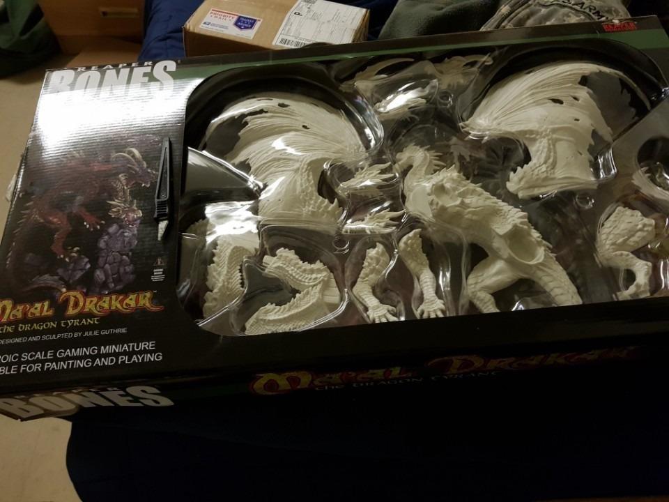 Reaper Miniatures 77580 Ma'al Drakar the Dragon Tyrant, Boxed Set customer photo 2