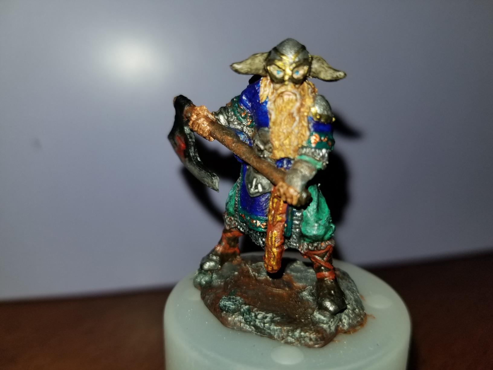 Reaper Miniatures Sigurd, Viking #77399 Bones RPG Miniature Figure customer photo 1