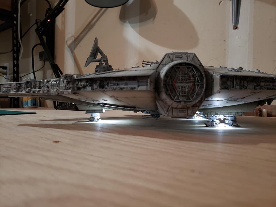 Bandai Hobby - Star Wars: A New Hope - Millennium Falcon, Perfect Grade (PG) 1/72 Model Kit customer photo 2