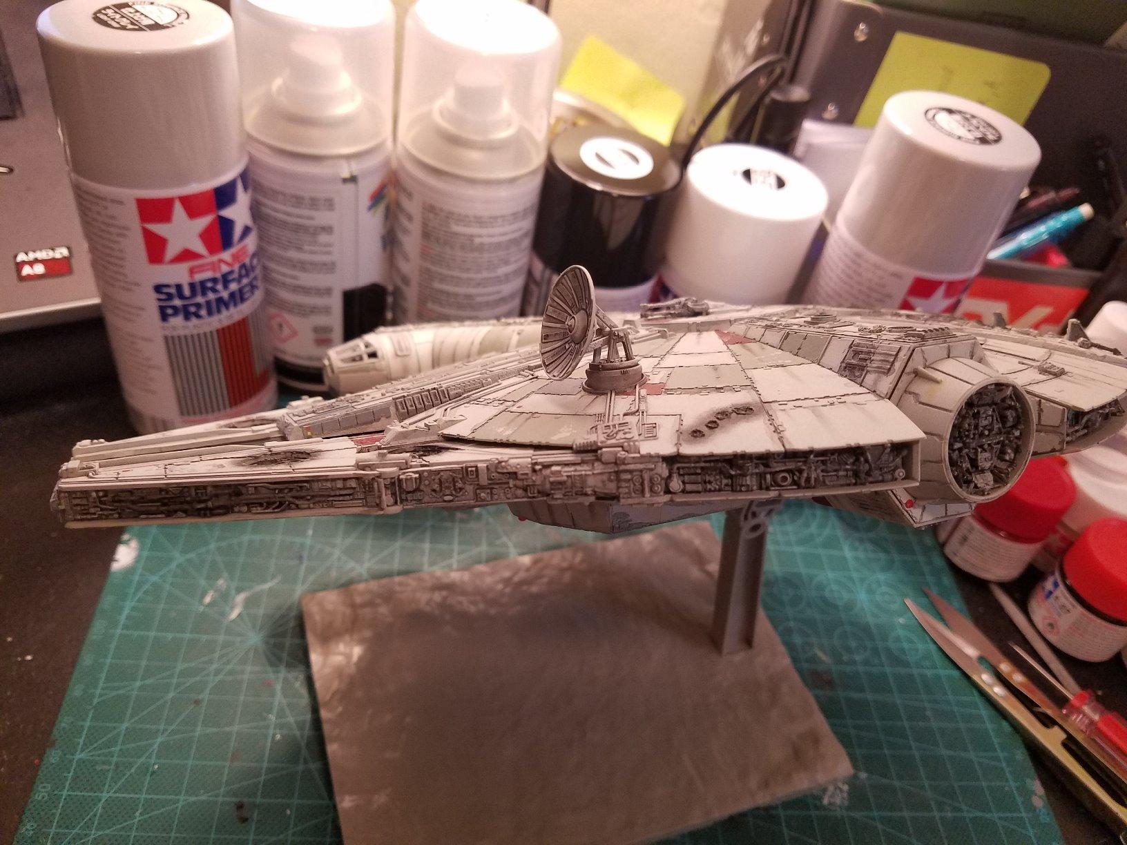 BANDAI Hobby 1/144 Millennium Falcon Star Wars: The Last Jedi customer photo 2