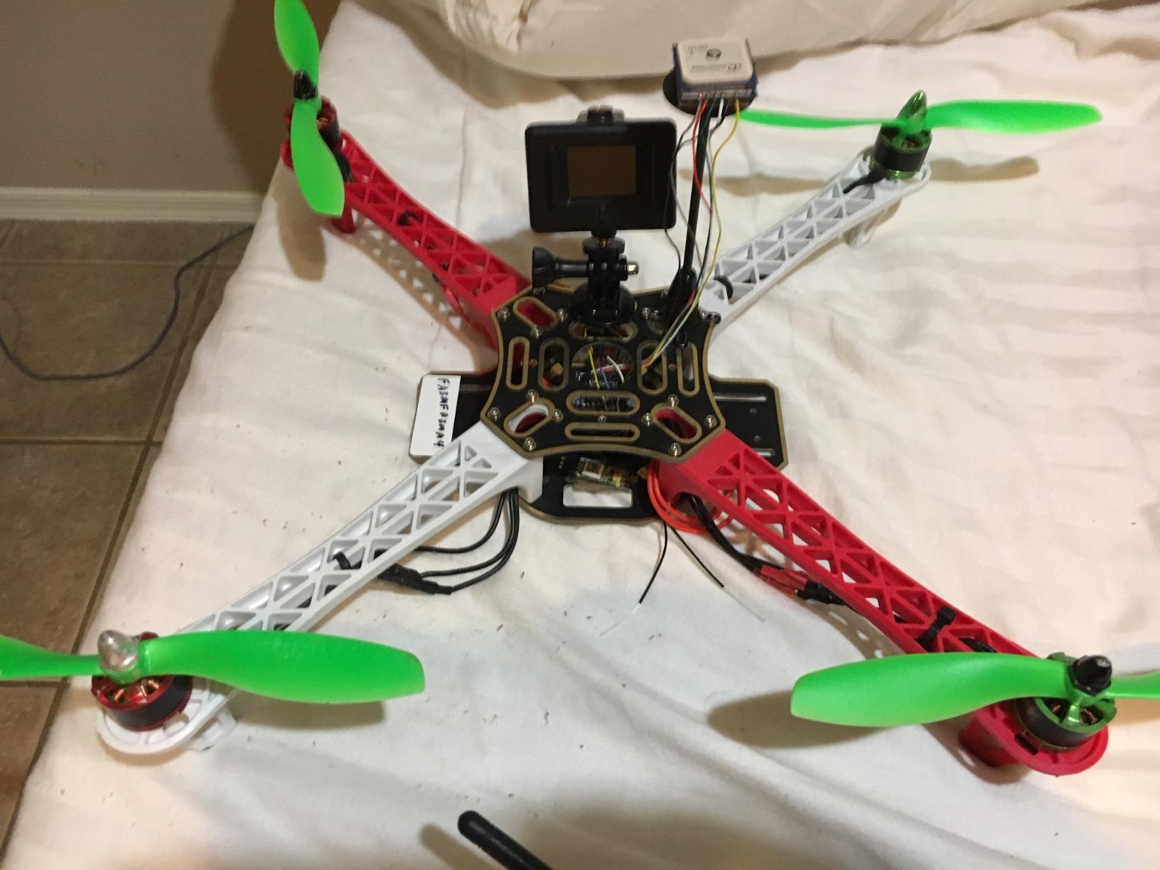 YoungRC F450 Drone Frame Kit 4-Axis Airframe 450mm Quadcopter Frame Kit with Landing Skid Gear customer photo 2