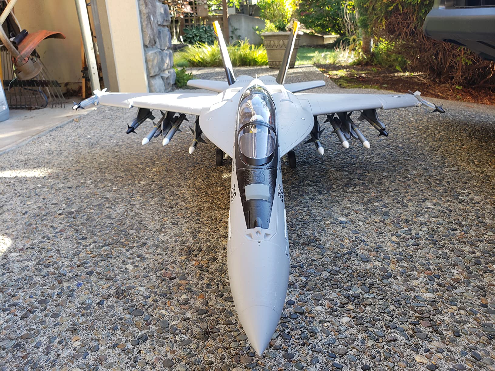 FMS RC Airplane F-18 70mm Super Hornet customer photo 2