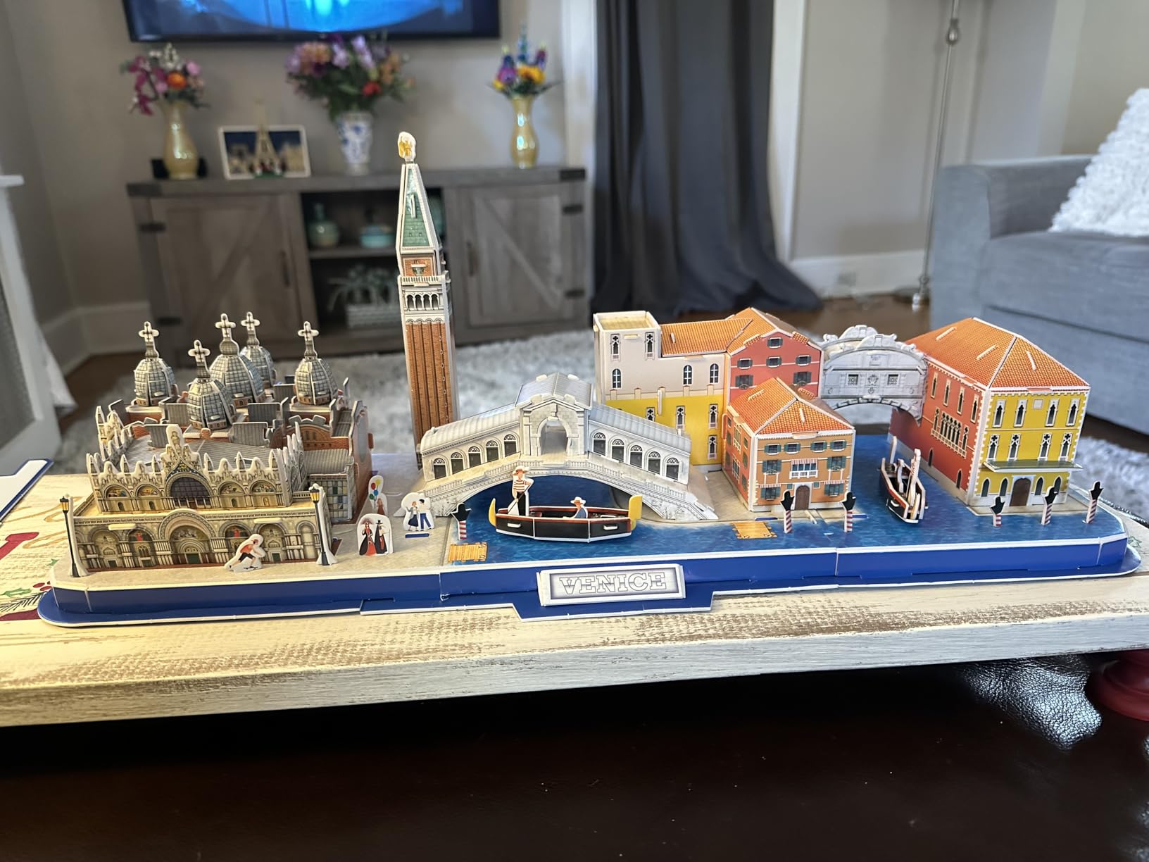 3D Puzzles for Kids Ages 8-10 12-14 Paris Cityline Arts Crafts for Girls Ages 8-12 Architecture STEM Projects for Kids Ages 8-12, Toys Gifts for 8 Year Old Girls Eiffel Tower customer photo 2