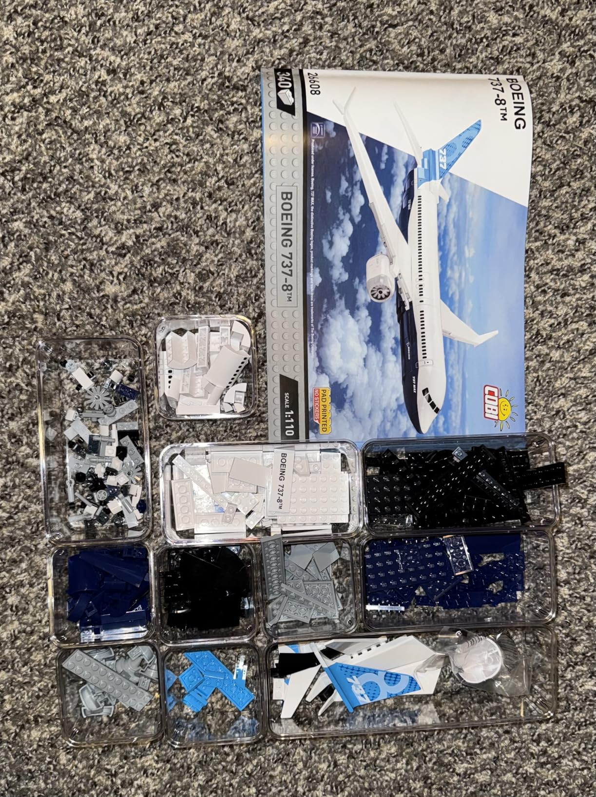 COBI Boeing 737-8 Plane customer photo 2