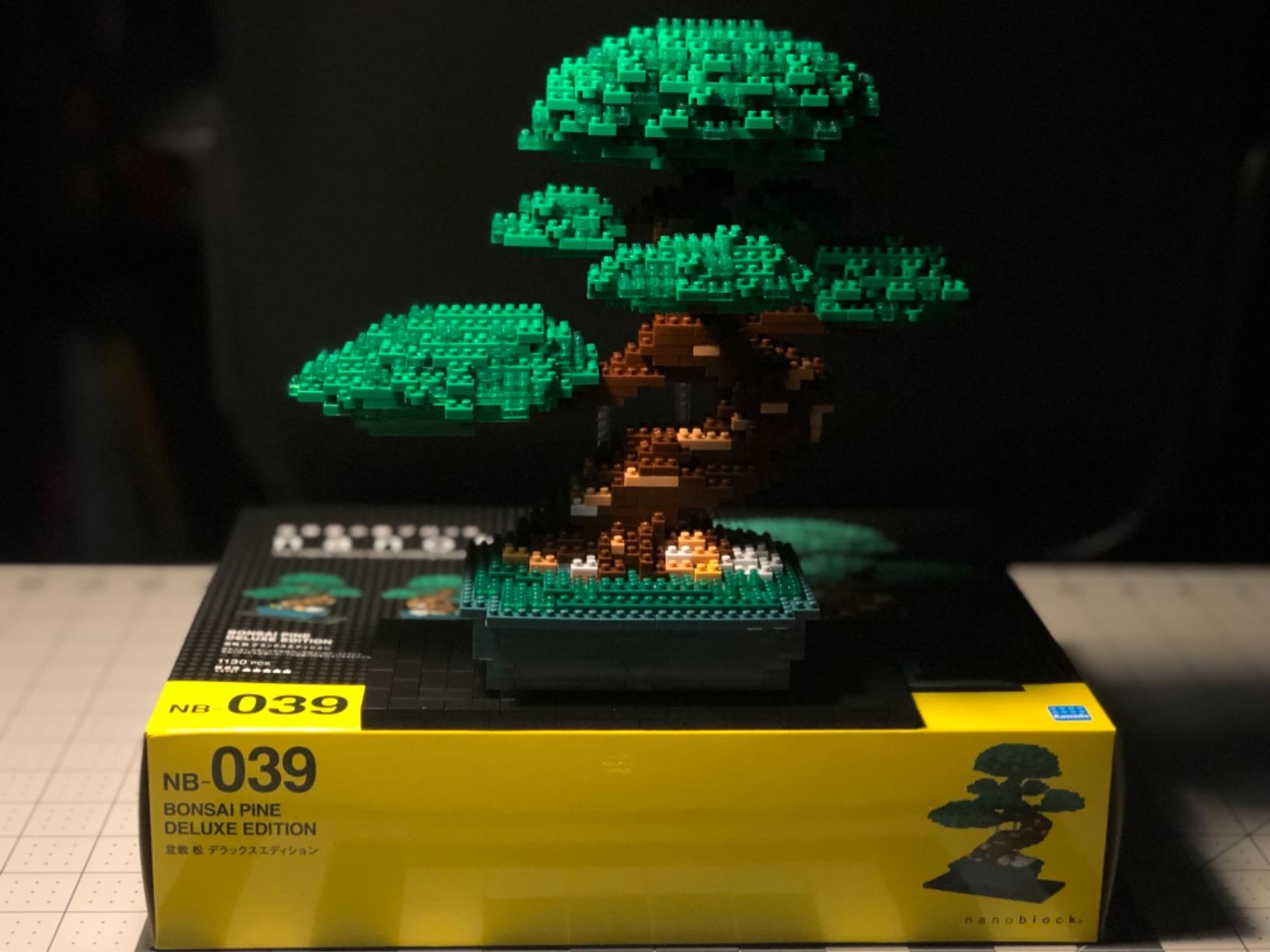 Bonsai Matsu Deluxe Edition World Famous, Advanced Hobby Series Building Kit, Green (NB039) customer photo 2