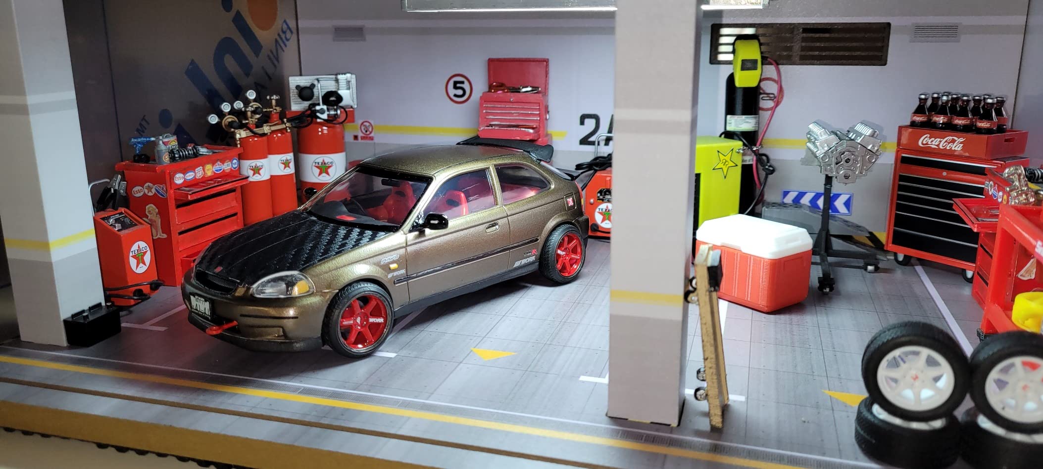 Fujimi ID-15 Civic Type R (EK9) Early Model 1/24 Scale kit customer photo 2
