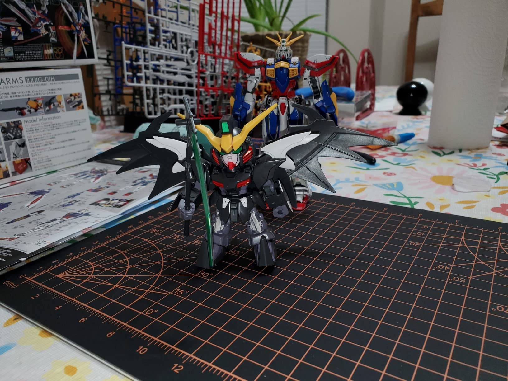 Bandai 5055701 012 Gundam Deathscythe Hell (EW) SD Ex-Standard Model Kit, from Gundam Wing: Endless Waltz customer photo 1