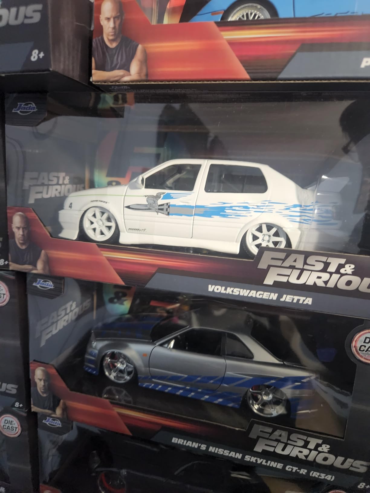 Jada Toys Fast & Furious 1:24 Jesse's Volkswagen Jetta Die-cast Car, Toys for Kids and Adults, White (99591W) customer photo 1