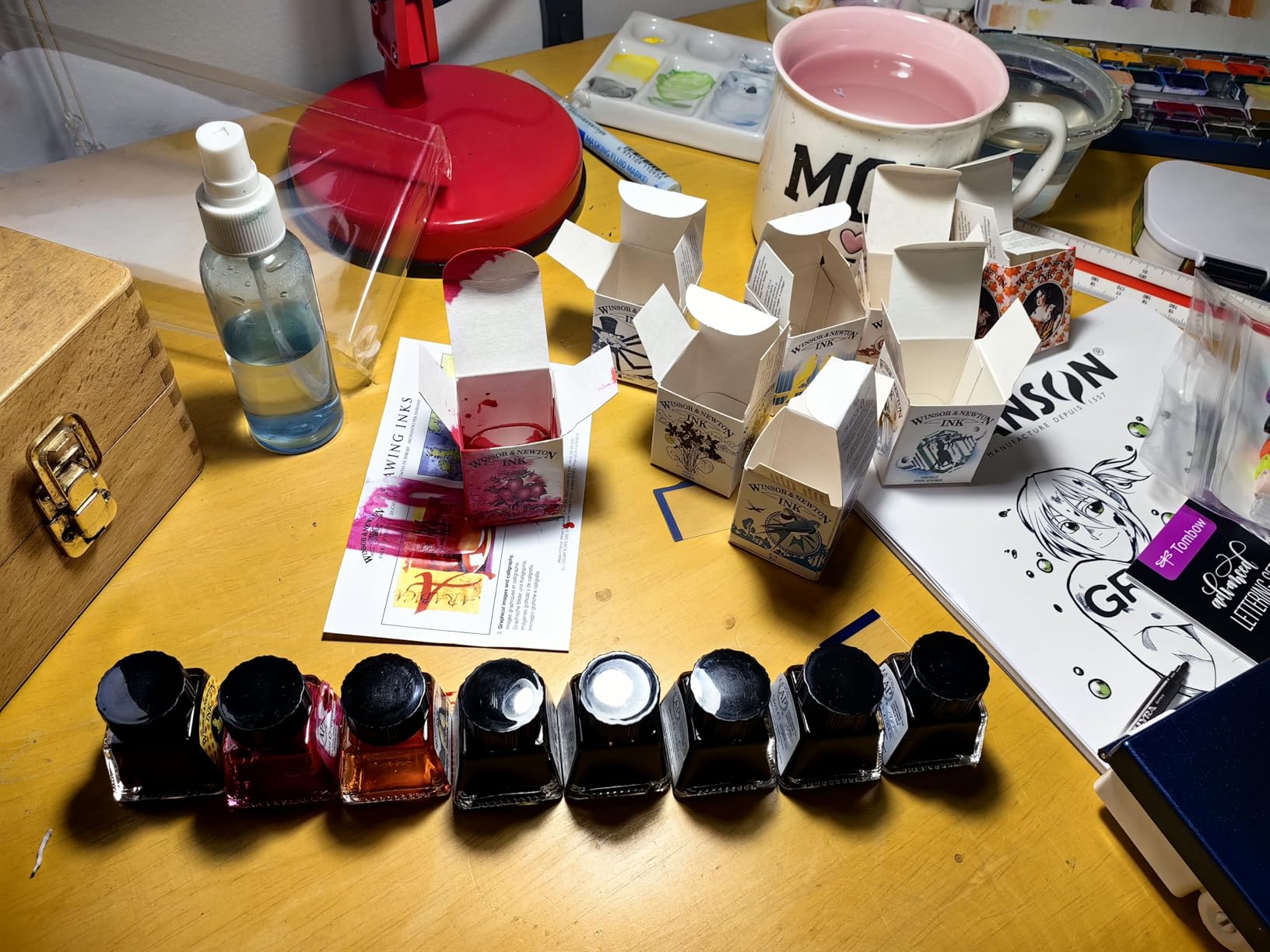 Winsor & Newton Collection Drawing Ink Set, Set of 4, Rich Tones customer photo 1