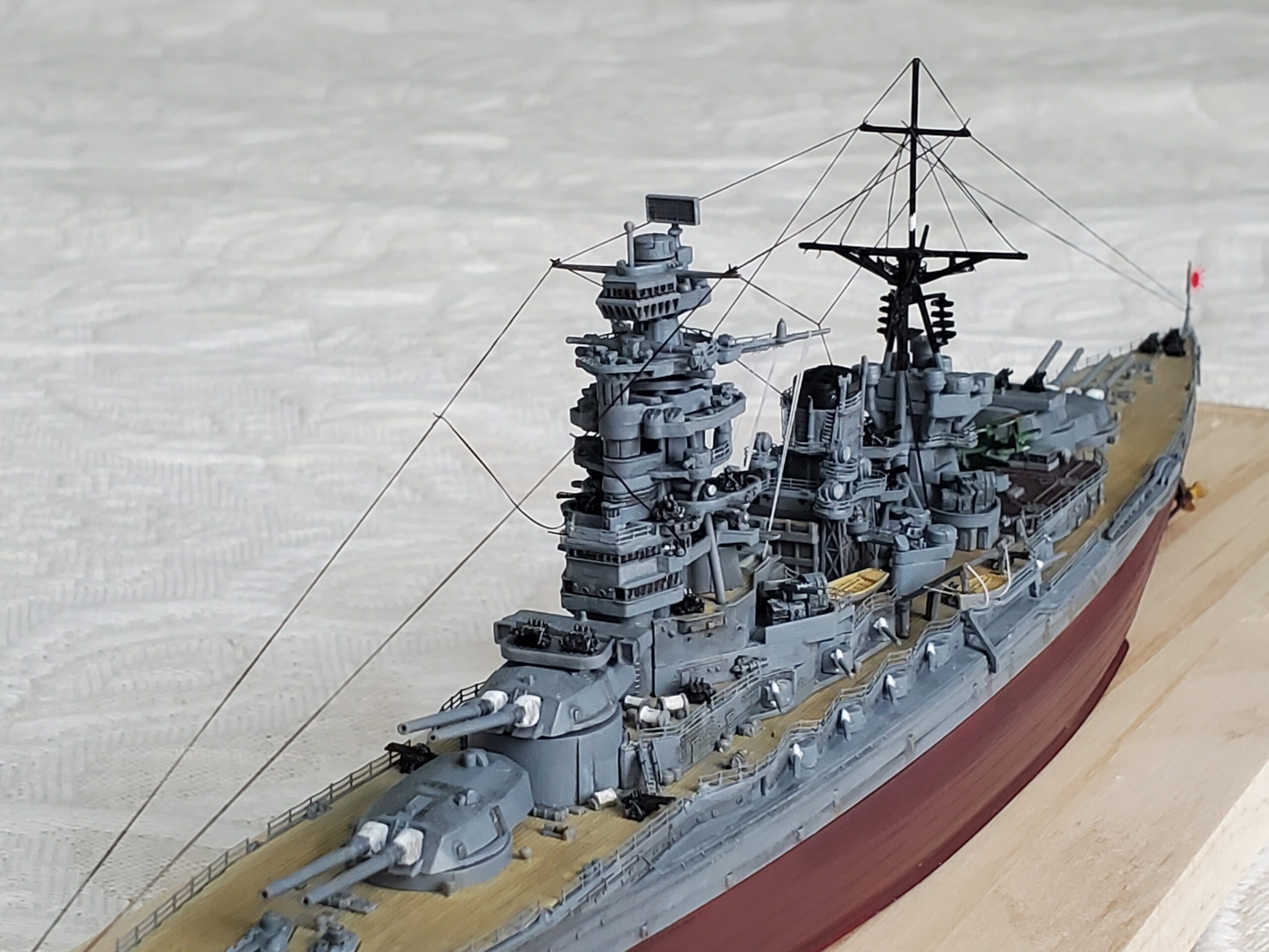 Fujimi Model 1/700 Ship Next Series No. 13 Japan Navy Battleship Nagato 1936 Model customer photo 1