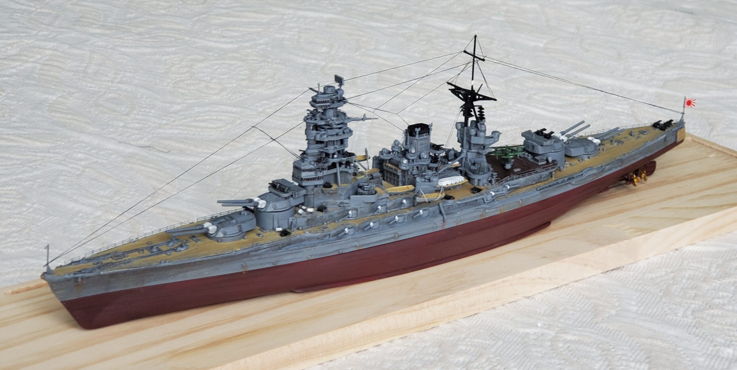 Fujimi Model 1/700 Ship Next Series No. 13 Japan Navy Battleship Nagato 1936 Model customer photo 2