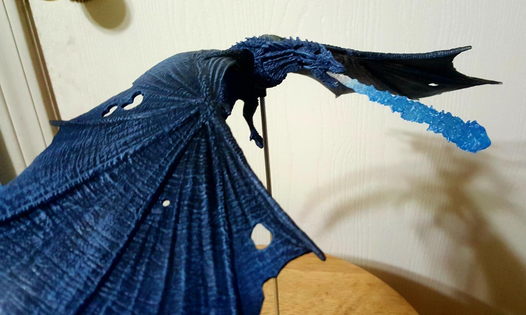 McFarlane Toys Game of Thrones Viserion Ice Dragon Deluxe Box, Blue customer photo 2
