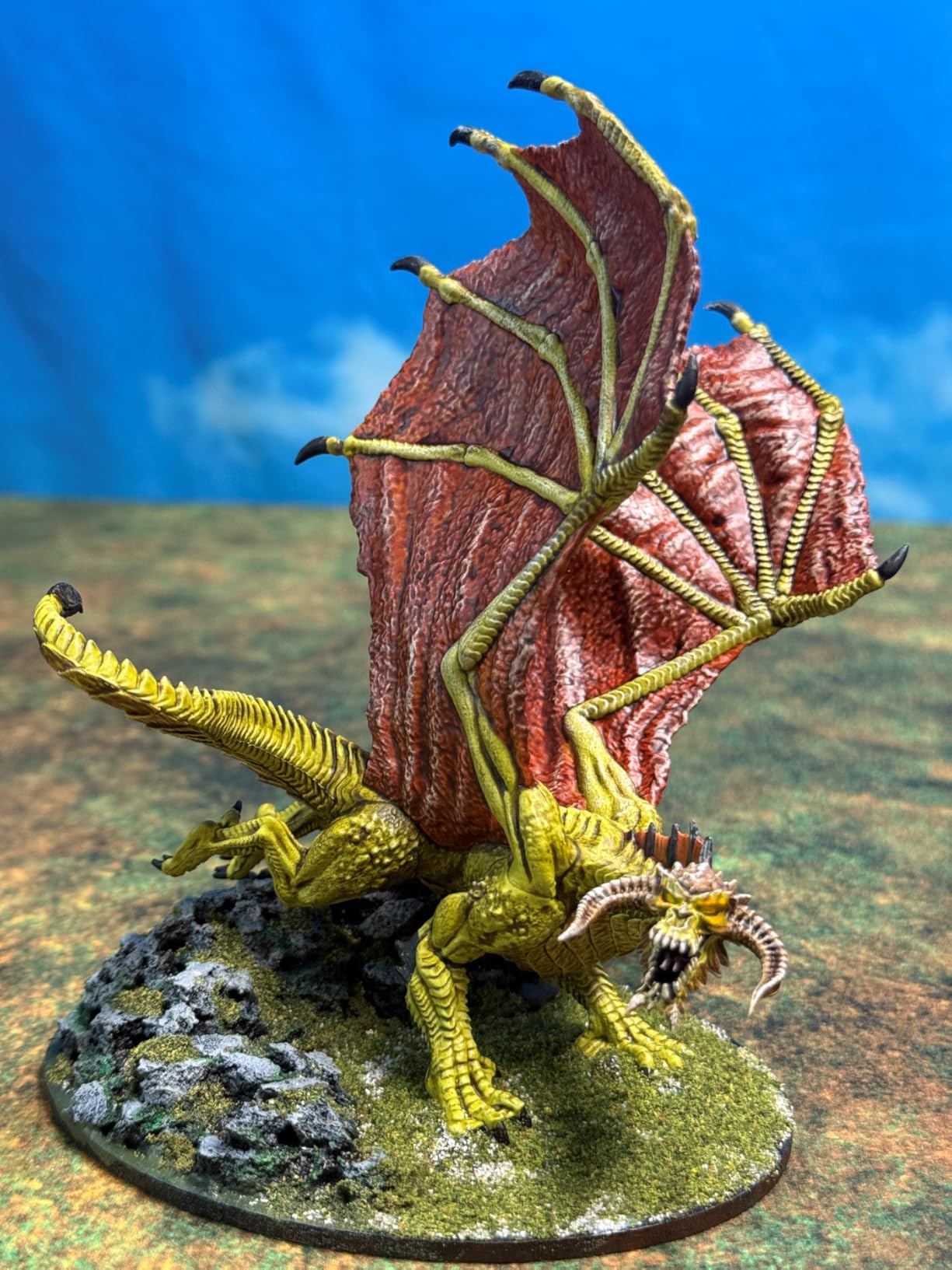 WizKids D&D Nolzur's Marvelous Miniatures: Young Black Dragon customer photo 1